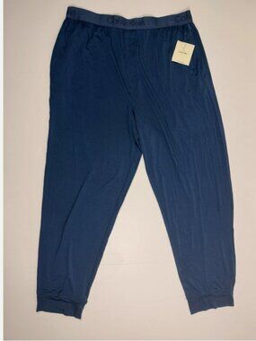 NWT Calvin Klein Modal Blend Sleepwear Pants- Navy Blue - XL